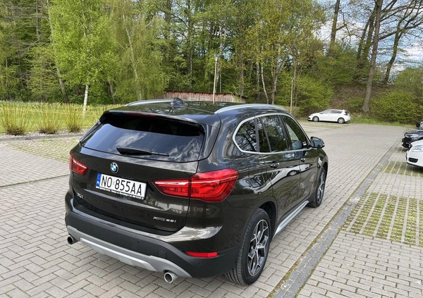 BMW X1 cena 115000 przebieg: 61000, rok produkcji 2019 z Olsztyn małe 407